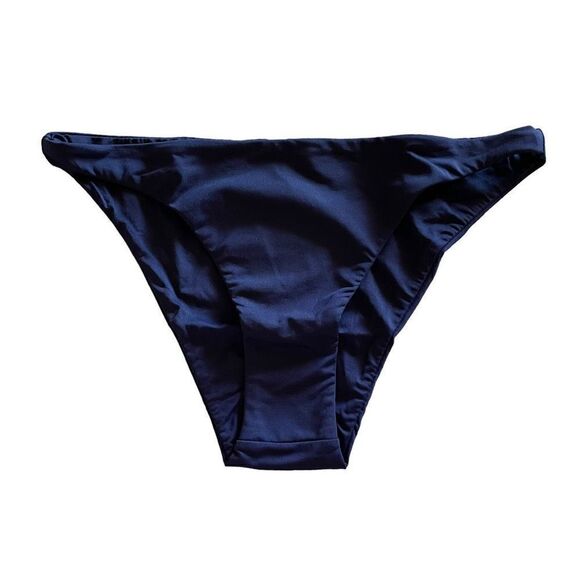Andie Swim Cheeky Bikini Bottom Navy Blue  Women's Swimwear
Swimsuit SZ S #1448 - Picture 3 of 10